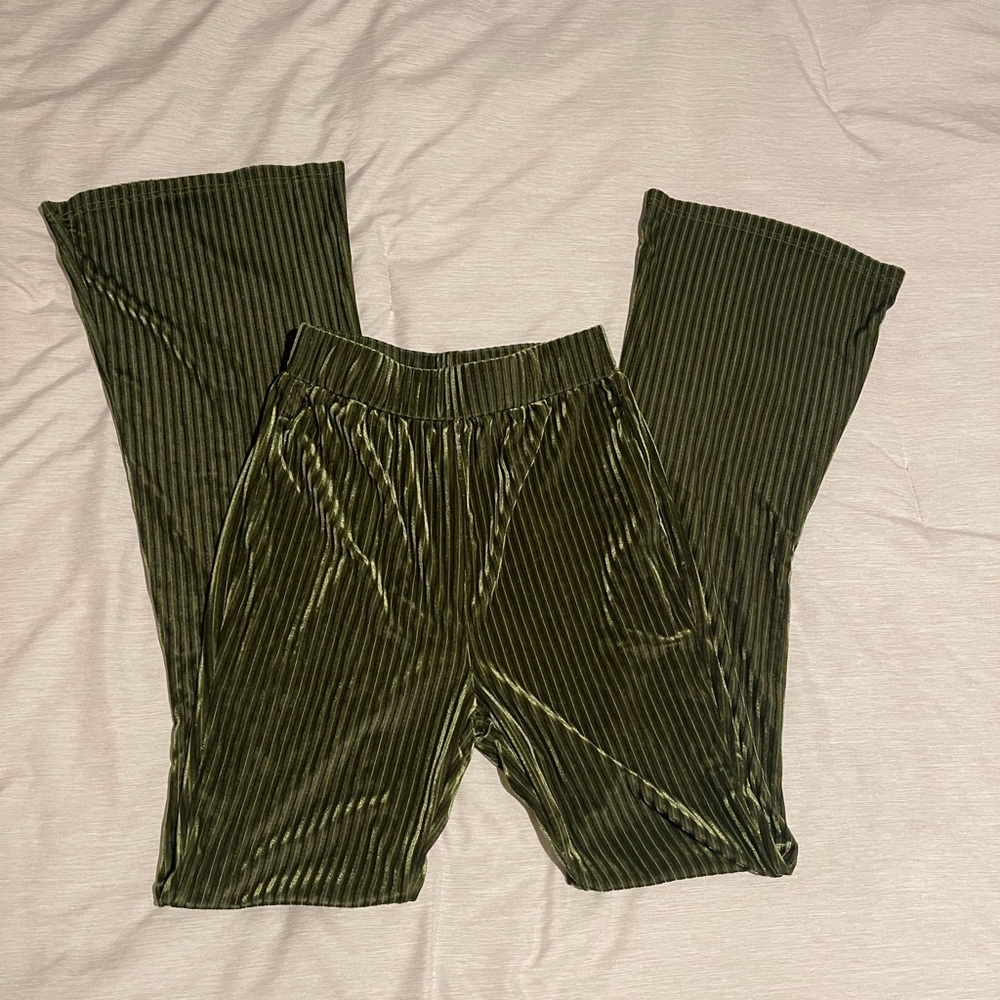 Velvet Flare Leggings